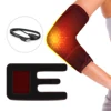 Portable Heated Elbow Massager USB-Powered Elbow Joint Stiffness Relief Tennis Elbow Soothing Sports Muscle Recovery Home Use