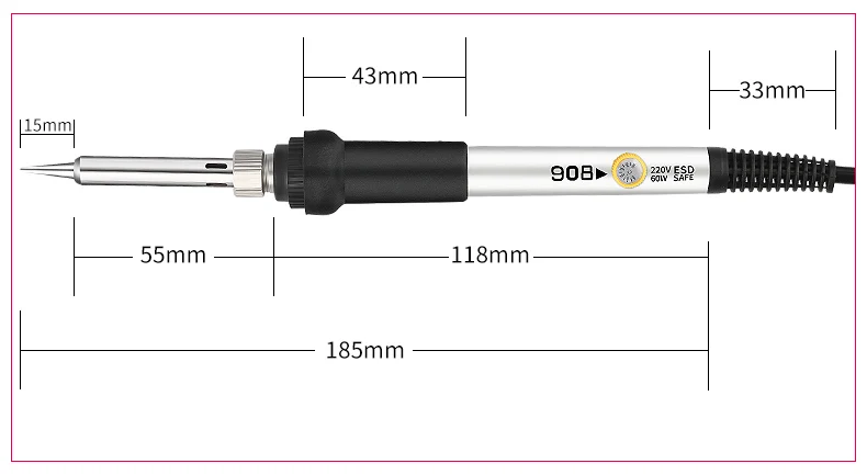 lincoln electric ac 225 arc welder Switchable soldering iron with regulator for electronics 220V 110V electric soldering iron welding with temperature adjustable best soldering iron for electronics