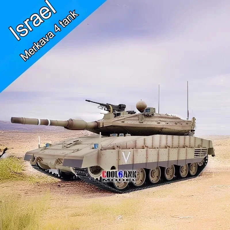 Henglong 3958 Israeli Merkava Mk4 Main Battle Tank Large Adult Remote-Controlled Electric Military Model Toy Gift 4