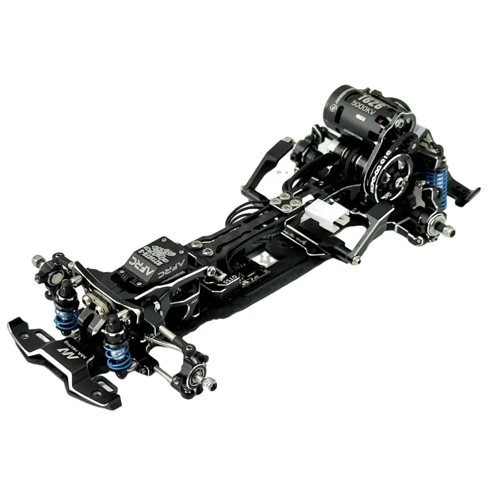 MA Racing 1/24 BLACK D24+ Rear Drive Drift Car Chassis (NO