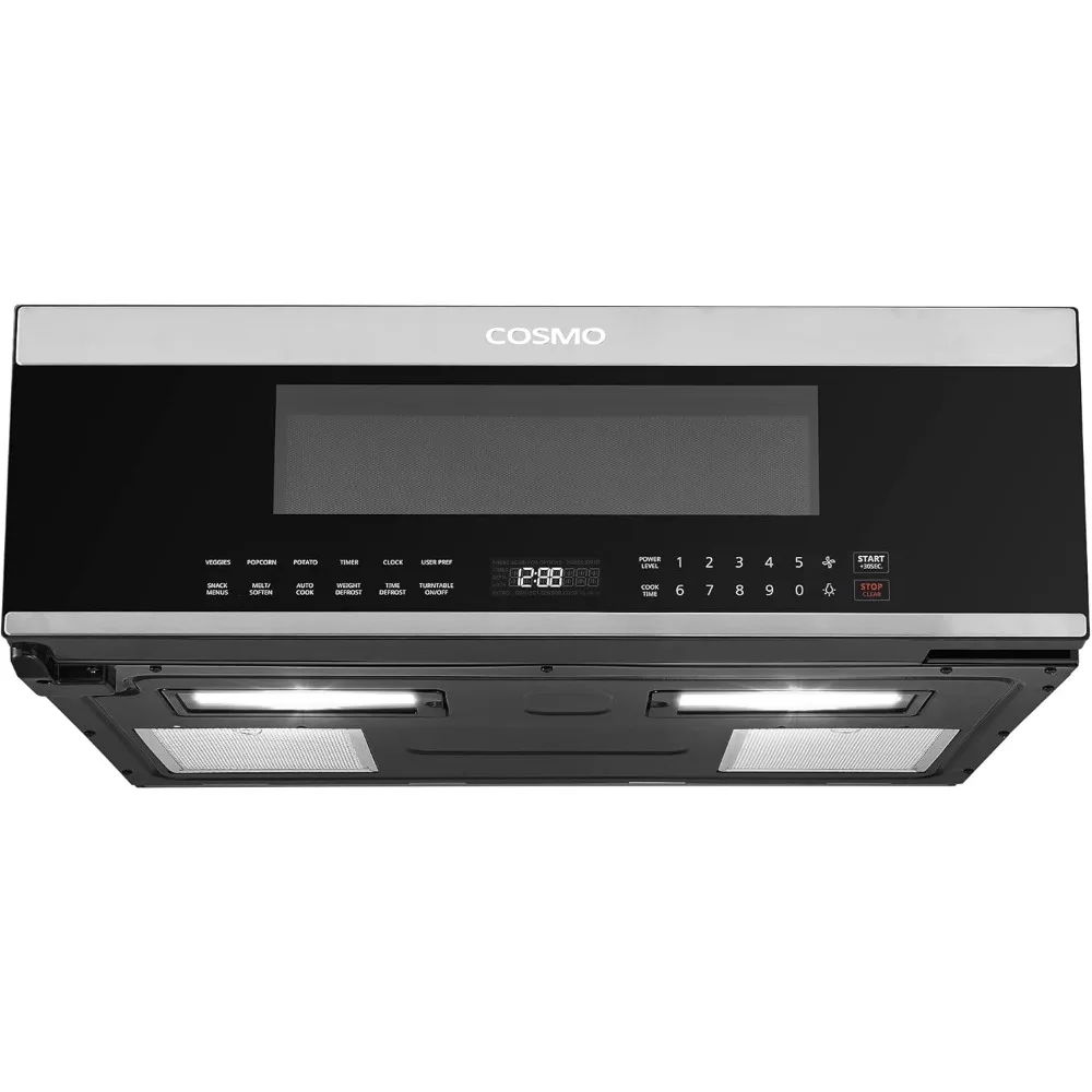 30 in. Slim Over the Range Microwave with Automatic Presets, Soft Touch Controls and 1.2 cu. ft. Capacity 2