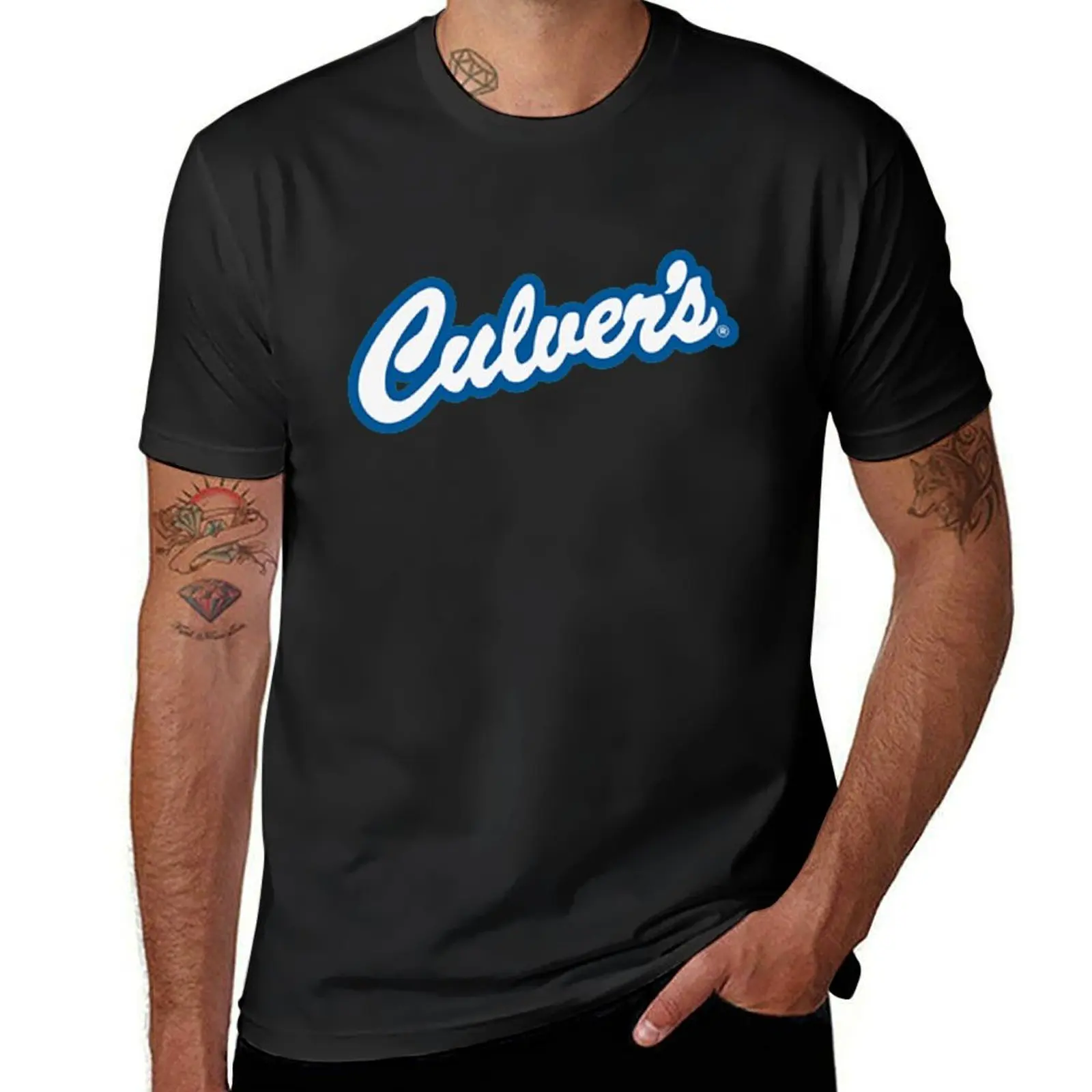 

Culver's Logo T-Shirt summer top oversized t shirt for men