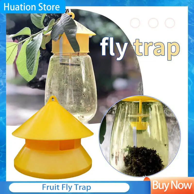 

Ловушка для насекомых и фруктов, Желтая Пластиковая ловушка для насекомых