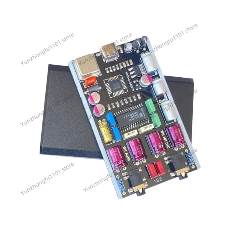 TDA1305 DAC 디코더 컴퓨터 USB Fever HIFI 사운드 카드 헤드폰..