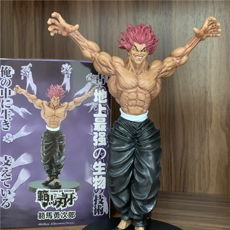 Compra online de Figura Hanma Baki de 15 cm, Filho do Ogro, estatuetas de  personagens de anime recém-chegados