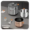 Joyoung 220V Electric Pressure Cooker Household 70Kpa Double Liners Pressure Cooking Pot Fast Cooking 5L Smart Rice Cooker 900W 6