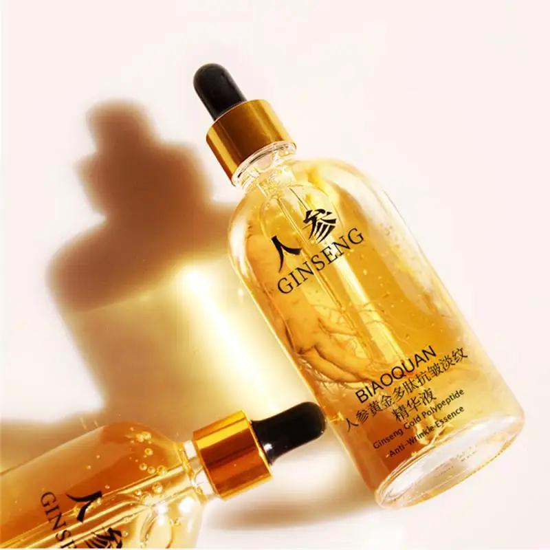 100ml Golden Ginseng Essences Polypeptide Antiwrinkle Face Serum Fade