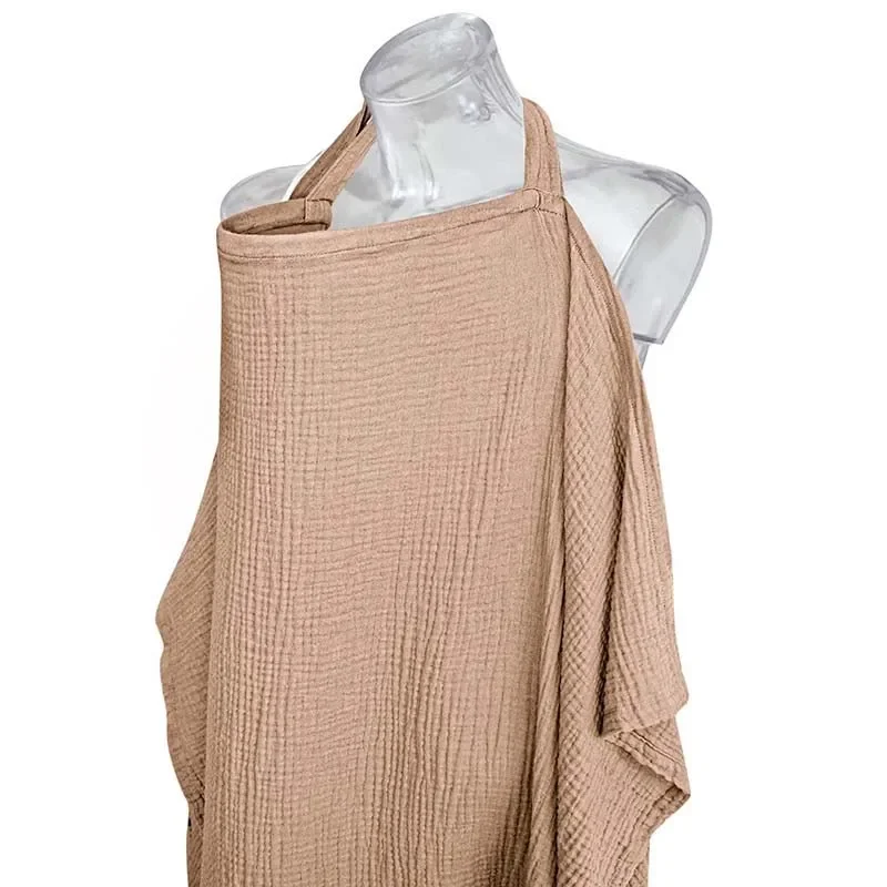Cotton Mother Cape Blanket Nursing Apron Carseat Stoller Cover Lactation Maternity Clothes For Baby Breastfeeding Accessories breastfeeding cover nursing towel