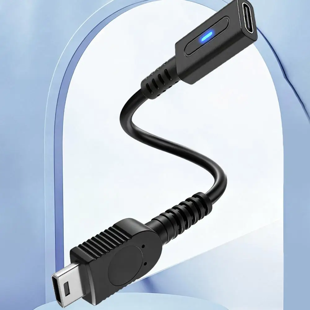 GBM 콘솔 게임 컨트롤러용 USB C 충전 케이블, 게임보이용 C타입 게임 콘솔 전원 공급 와이어, 게임보이 변환 케이블