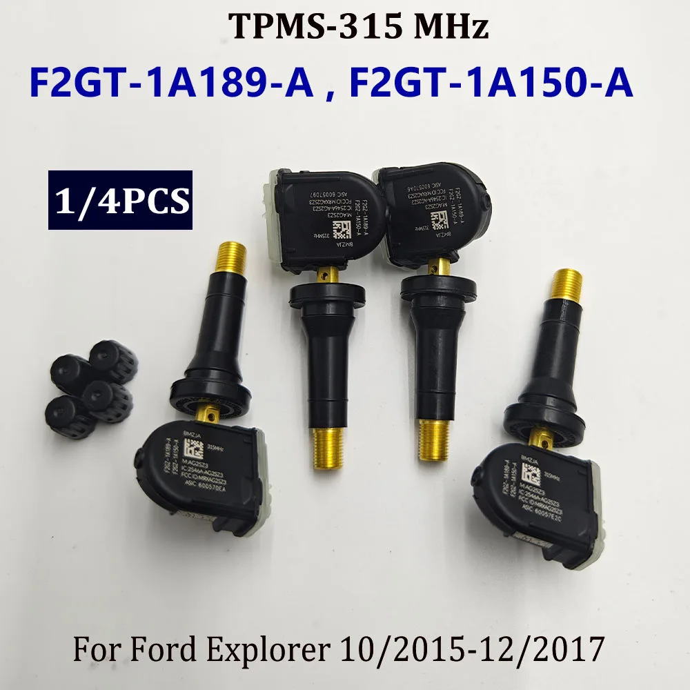 

1/4PCS F2GT-1A189-A F2GT-1A150-A TPMS Sensor For F-ord Explorer Edge F150 Flex Mustang Ecosport Lincoln Continental MKX MKS Mark