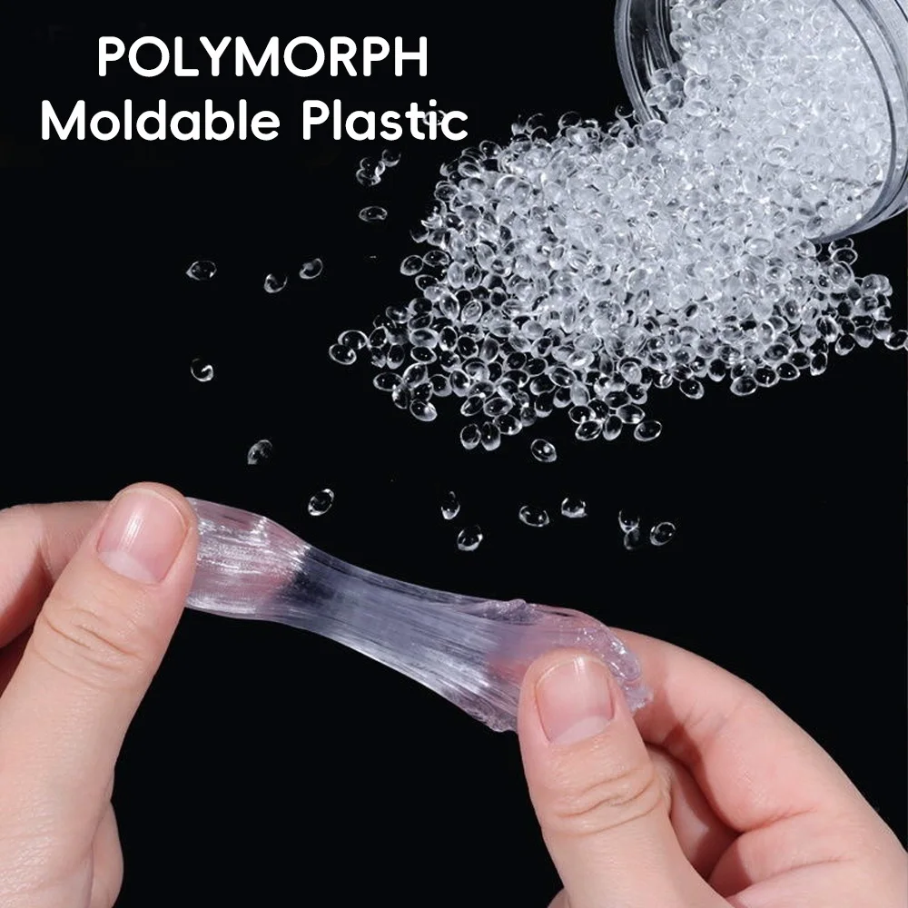 Reusable Transparent Moldable Plastic Pellets