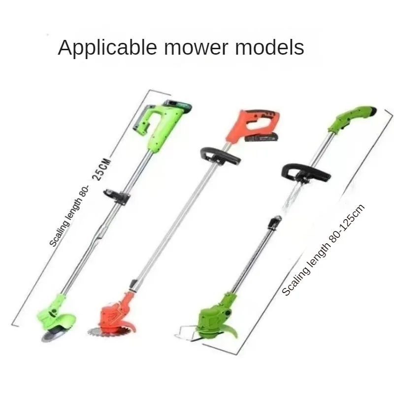 리튬 전기 잔디 예초기 액세서리, 755 DC 모터, 12V, 21V, 무선 제초기, 5mm 나사 샤프트 전기 모터