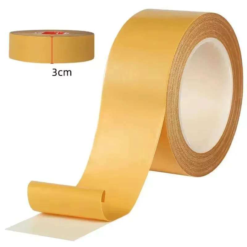 Powerful Traceless Waterproof Double-Sided Adhesive Tape with Fiber Mesh Grid