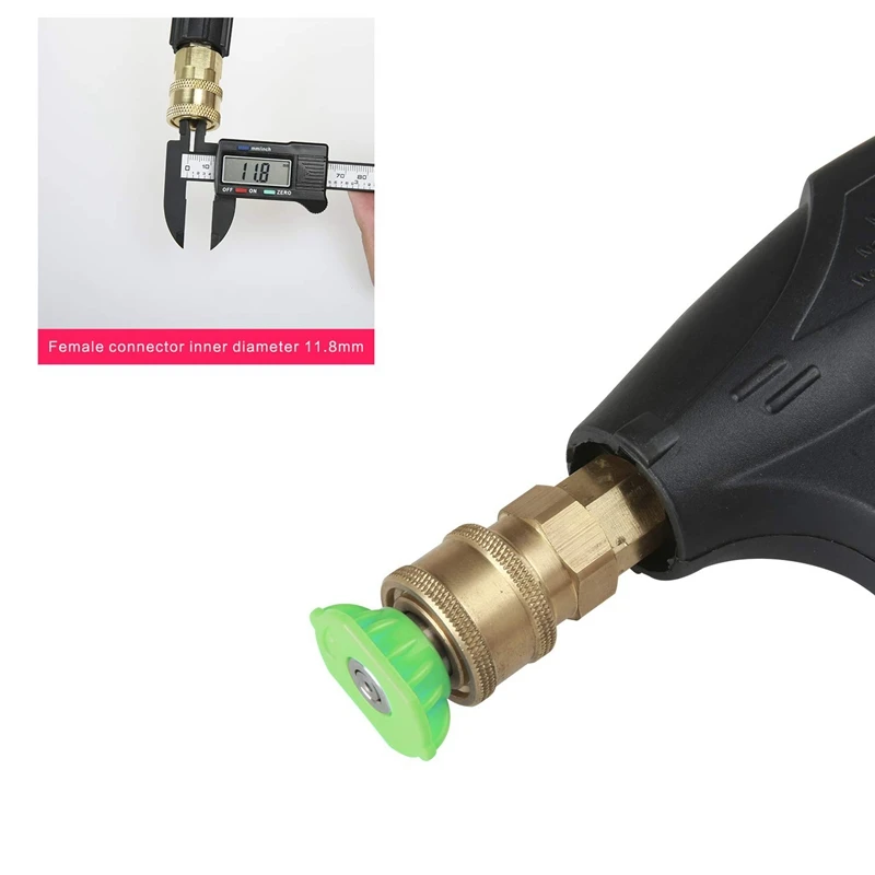 �з� �ͼ� �������� ���� ��, 1/4 ��ġ �� Ŀ����, 5 �� (3.0 Gpm), 0 ��, 15 ��, 25 ��, 40