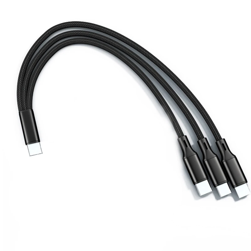멀티 USB 고속 충전 케이블, 듀얼 타입 마이크로 USB 범용 포트 어댑터가 포함된 1개의 2A 충전기 코드 커넥터에 3개