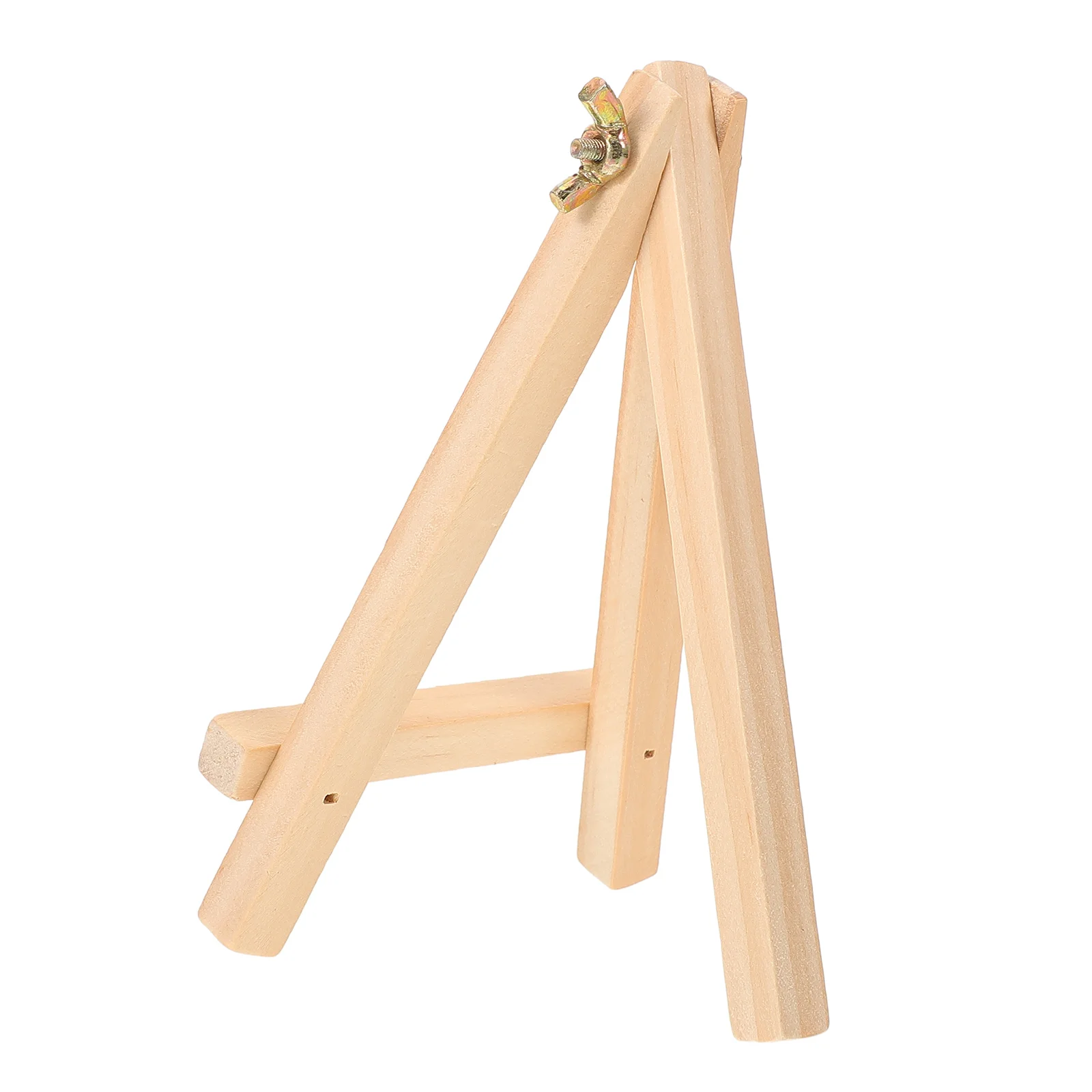 

Painting Easel Display Stand Tabletop Photo Stand Natural Wood A-Frame Painting Easel Students Artist (9 X 15Cm)