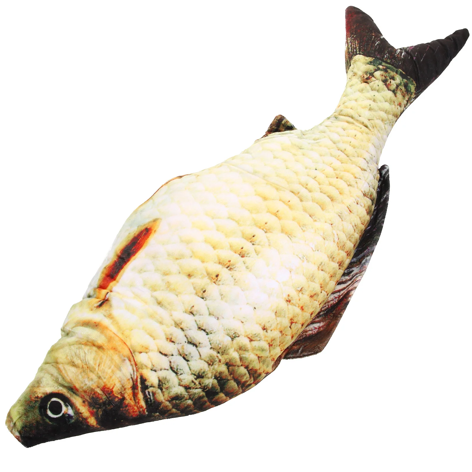 

Cartoon Fish Crucian Carp Pillow Child Childrens Toys Kids Cat Plush Stuffed