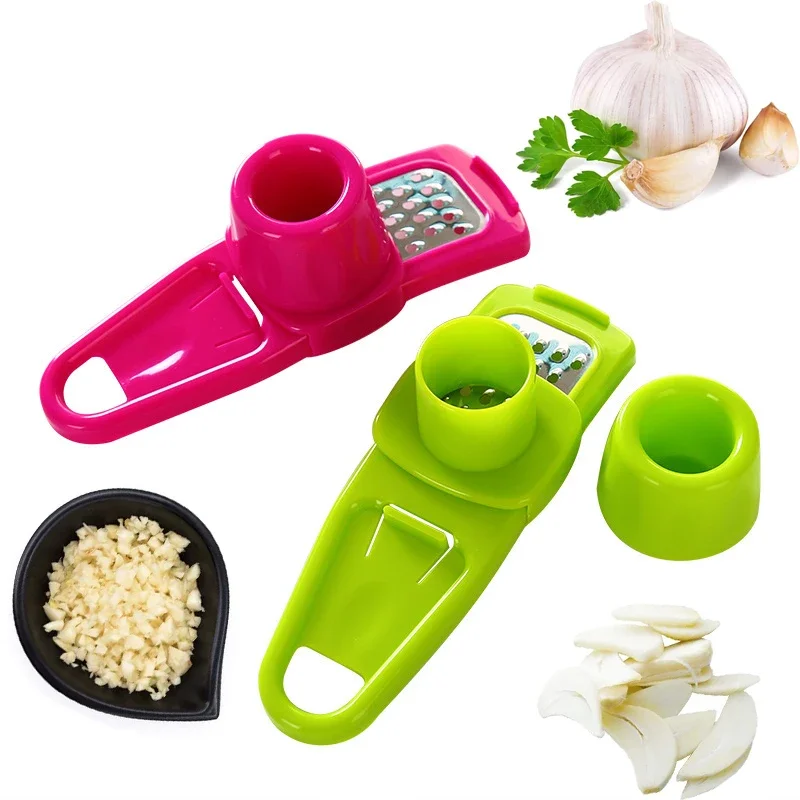 1PCSGarlicCrusherPressMultiFunctionalManualGingerGarlic
