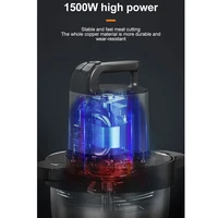 Robot culinaire 6,5 l hachoir à viande électrique en acier inoxydable trancheuse de légumes hachoir broyeur mélangeurs de cuisine appareil ménager 2