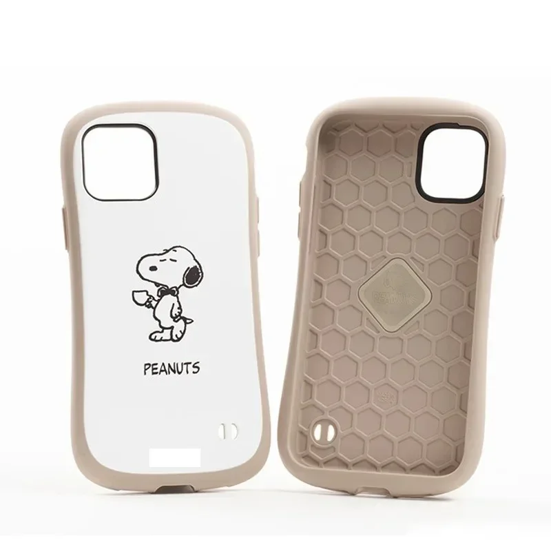 thumbnail image 1 of Funda de teléfono de línea completa Snoopy Charlie Brown para iPhone 14 13 12 11 Pro Max 14 7 8 Plus X XS Max XR Nueva funda linda de cintura delgada, 1 of 5