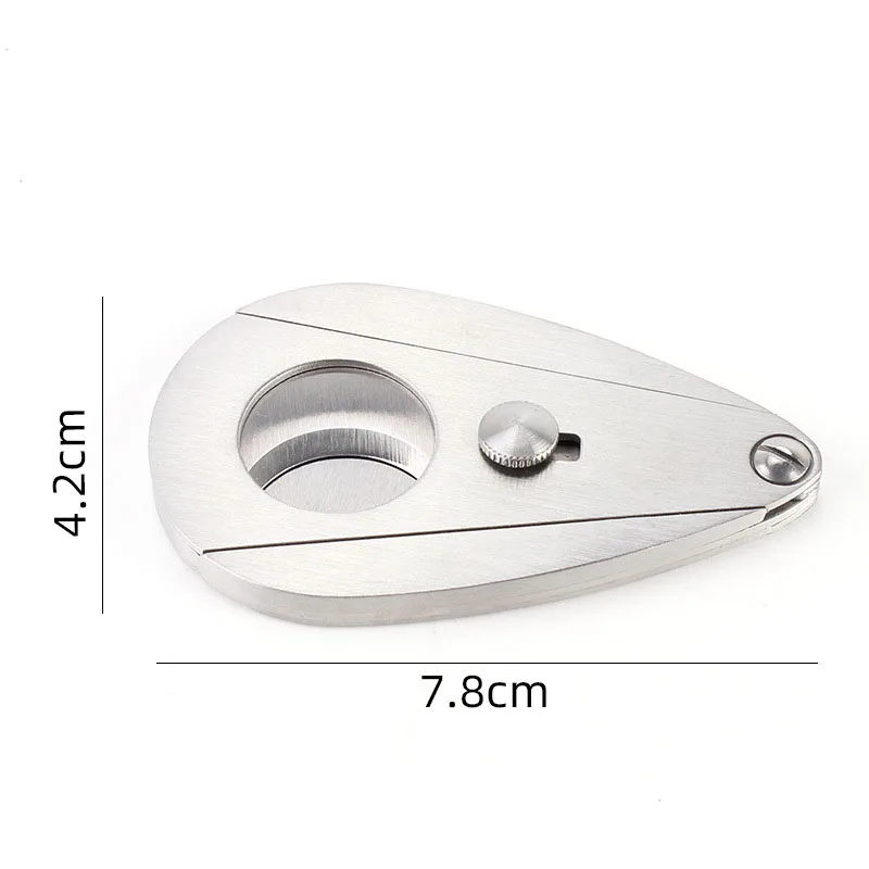 Stainless Steel Cigar Cutter Guillotine Scissors Smoking Accessories