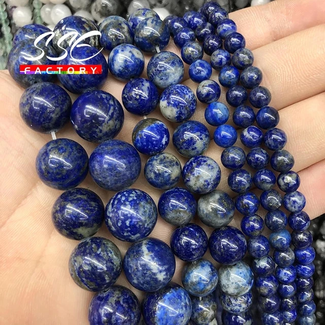 5A Quality Natural Stone Blue Tiger Eye Beads Round Loose Beads 6 8 10 12mm For Jewelry Making DIY Charm Bracelet 15