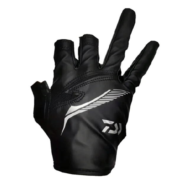 New 3/5 Half Finger Daiwa Fishing Gloves: The Perfect Companion for Outdoor Adventures