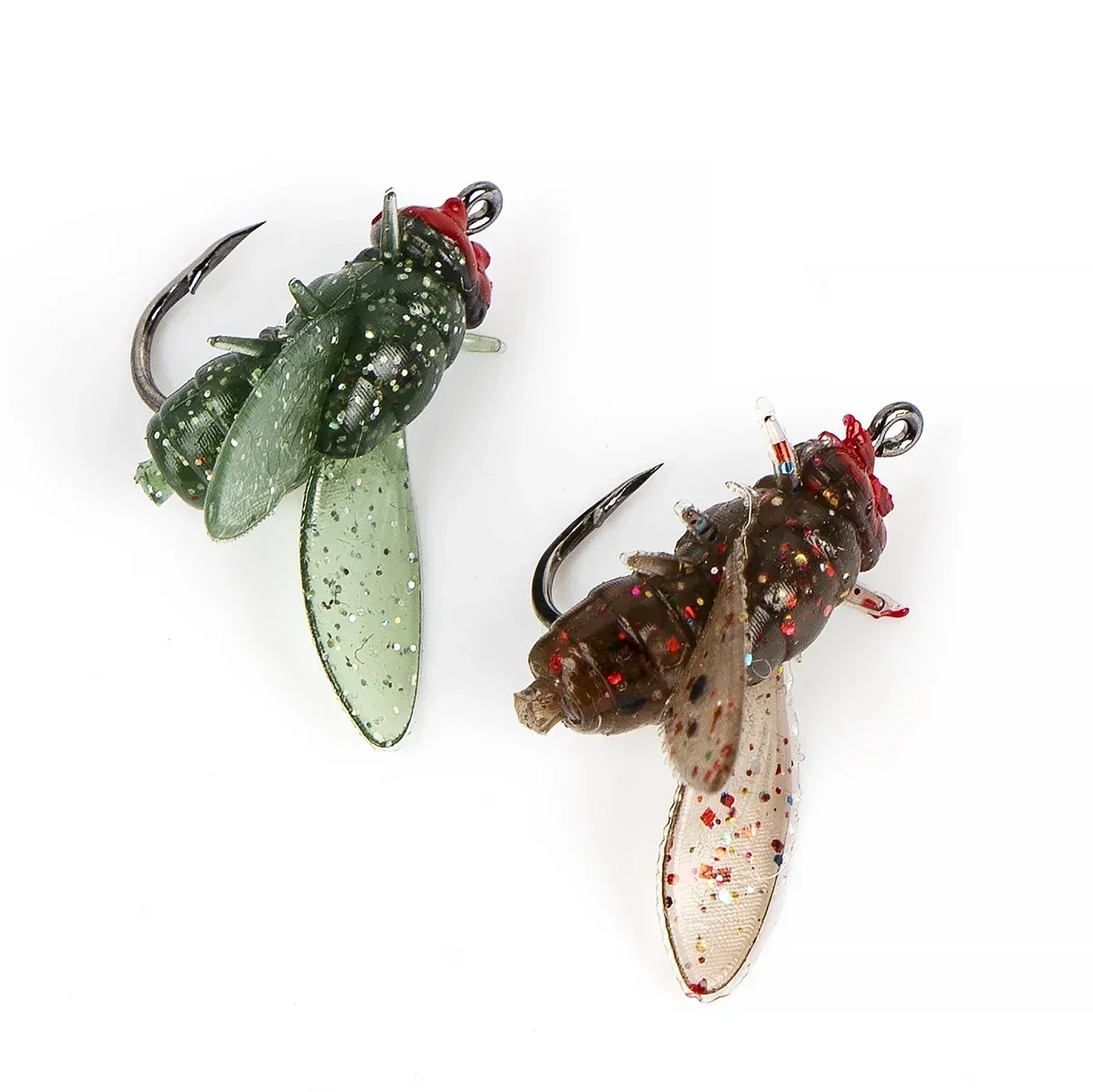 20PCS Realistic Fly For Trout Fishing Artificial Insect Bait Fishing Lure