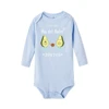 Our First Father's Day Together Infant Bodysuit Long Sleeve Crew Neck Romper Caaual Girl Boy Jumpsuit Fathers Day Best Gifts 4