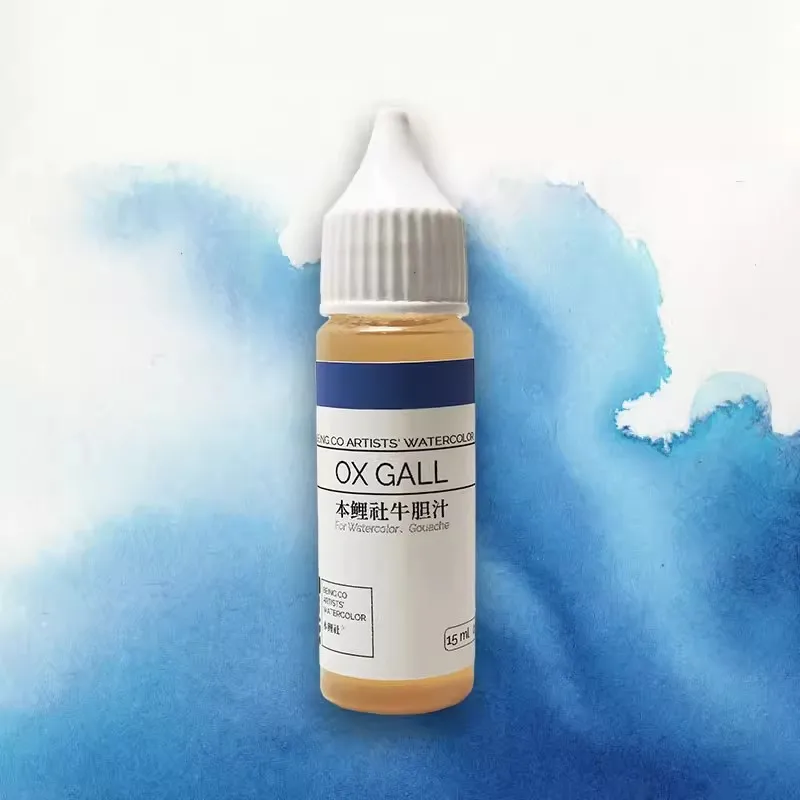 Ox Gall Gum Arabic 15/25ML Watercolor Medium For Painting Art Supplies watercolor medium