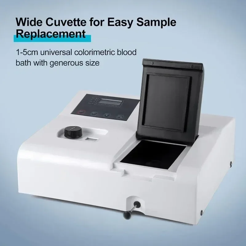 721N Spectrophotometer Portable 350-1020nm Lamp LDC Digital Lab Visible Spectrophoto meter Laboratory Analytical Equipment