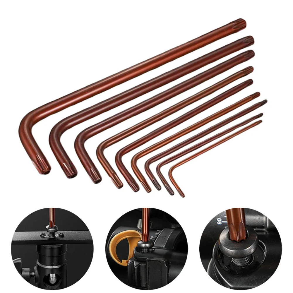 

2 шт., двухсторонние отвертки Torx T30 T27 T20 T25 T10 T15