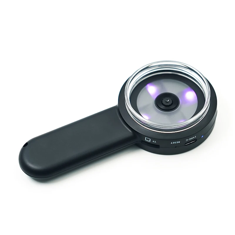 Digital microscope, handheld high-definition electronic magnifying glass for ide