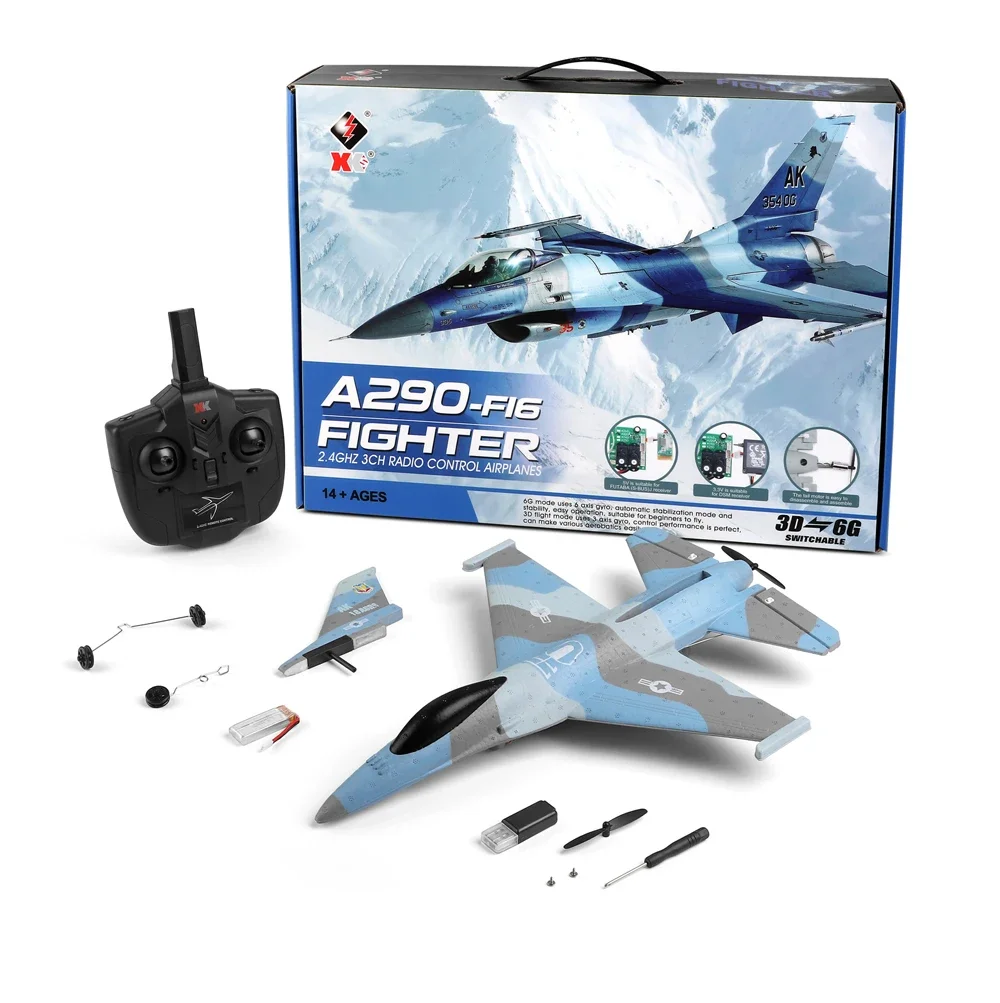 Wltoys A290 Rc Fighter Glider Remote Control Aircraft Plane Toy_voghion.com