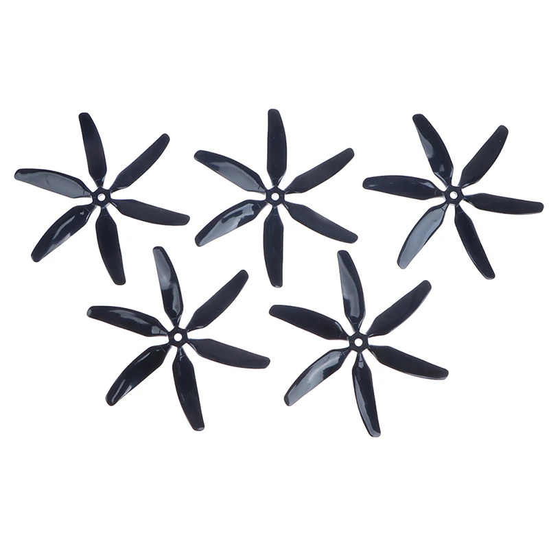 10pcs 504060 Six-blade Propeller CW CCW 5 Inch Propellers Blade For FPV Quadcopter Racing RC Drones Propellers Blade