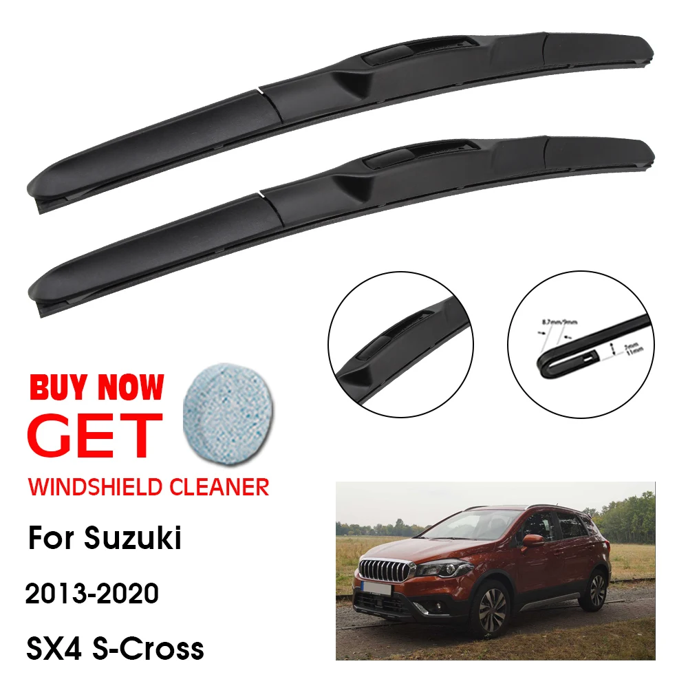 Car Wiper Blade For Suzuki SX4 SCross 26"+14" 20132020 Front Window