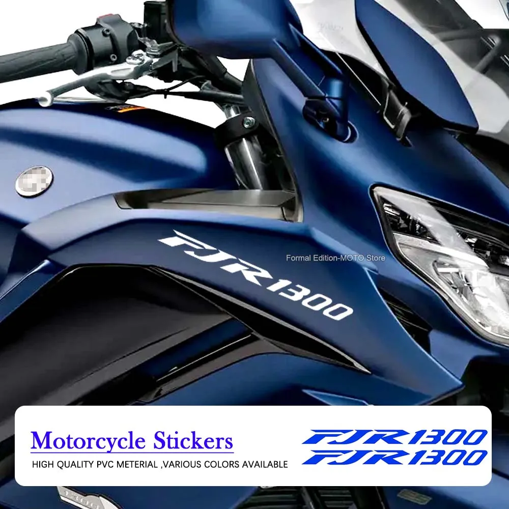 Motorcycle Front Stickers Waterproof Decal LOGO for Yamaha FJR1300 FJR 1300 2001-2021