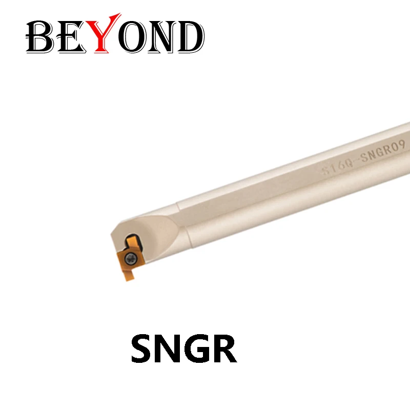 Oltre S08K-Sngr07 S10K-Sngr08 S12M-S16Q-S20R-Sngr09 Inserti In Metallo Duro Cnc Tornio Cuttre Rivestimento In Nichel Bianco Sngr Utensili Per Tornitur