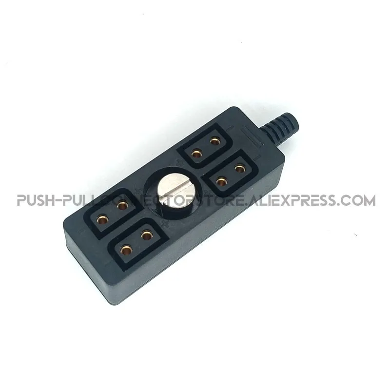 Weiches, flexibles Kabel, 1/4-Zoll-Schraubanschluss, D-TAP auf 4D-TAP-Buchse, Stromverteiler für Kameras, D-TAP-Splitter für TITLA. – Detail 13