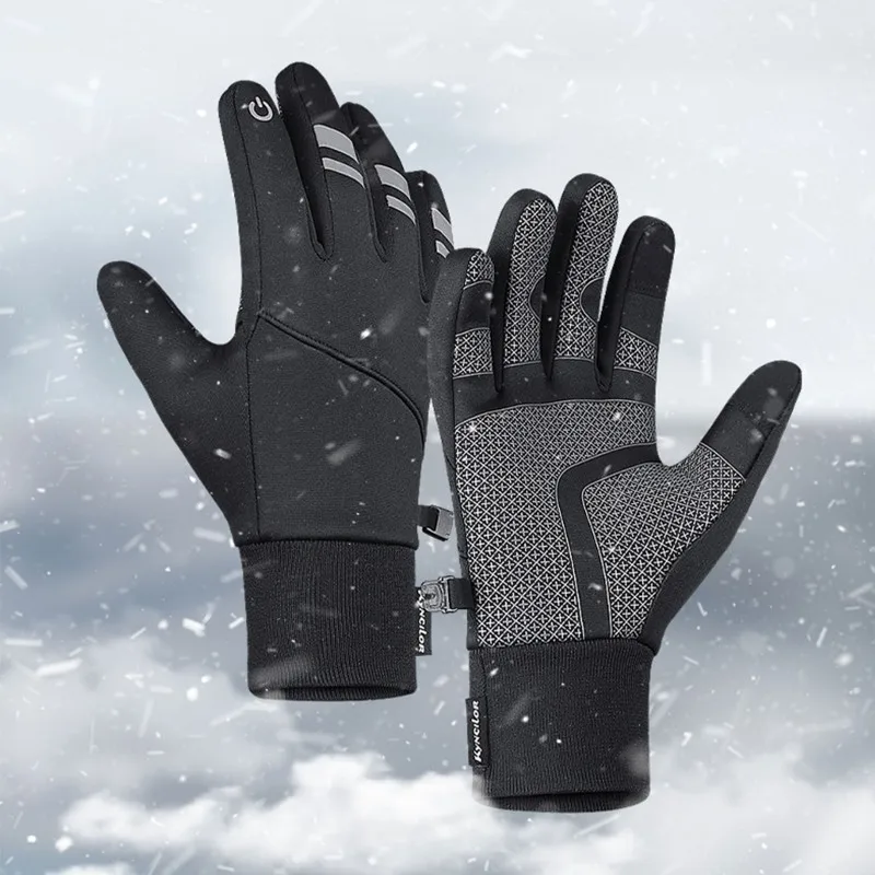 Unisex Touchscreen Winter Thermal Warm Gloves Cycling Bicycle Bike