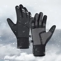 Unisex Touchscreen Winter Thermal Warm Gloves Cycling Bicycle Bike Ski Outdoor Camping Hiking Gloves Sports Full Finger Gloves 2