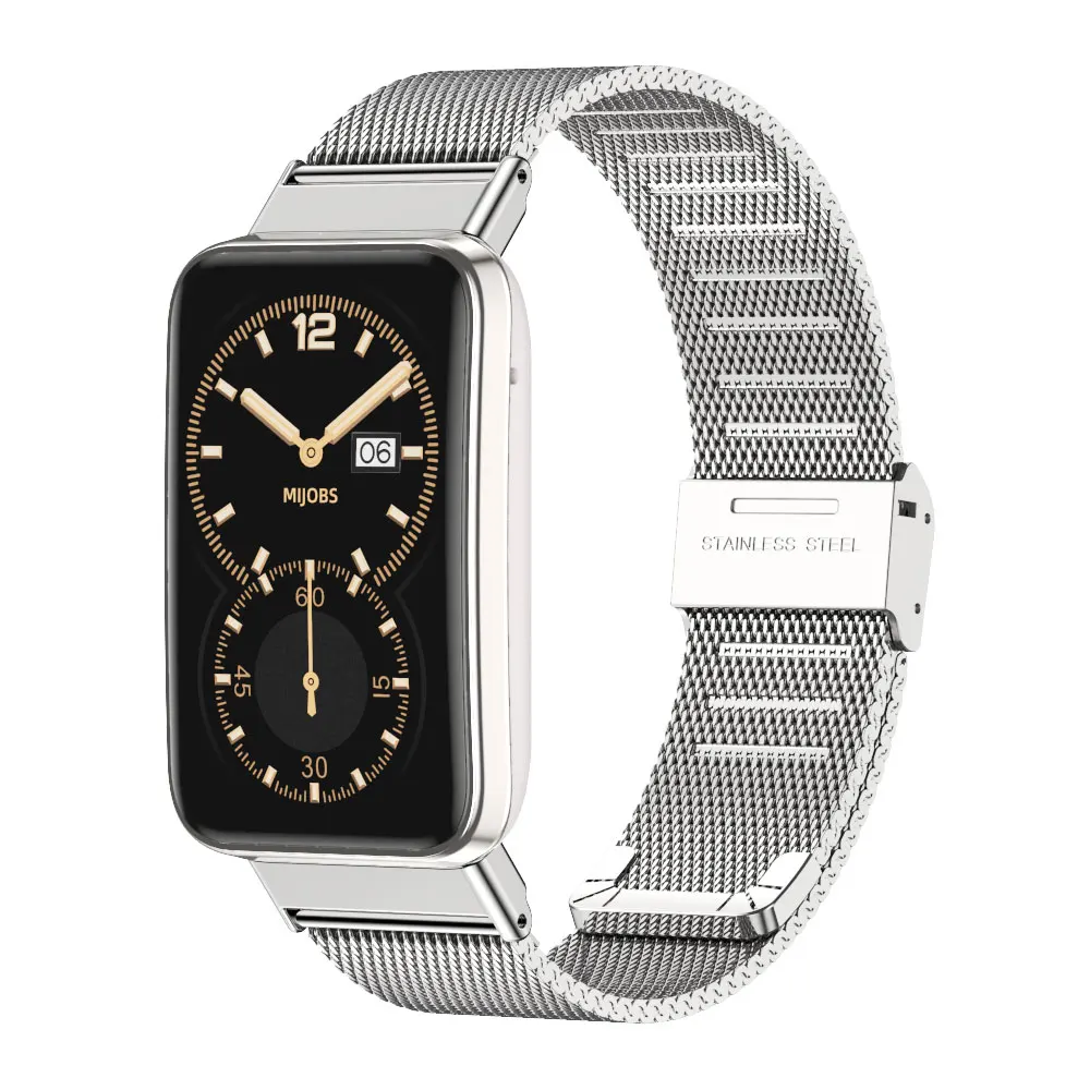 Elegant Metal Smart Bracelet Strap