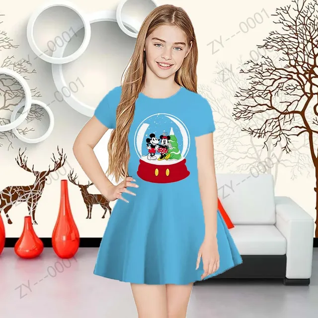 Disney Children's Clothing Girls Dresses for Girls Summer Clothes