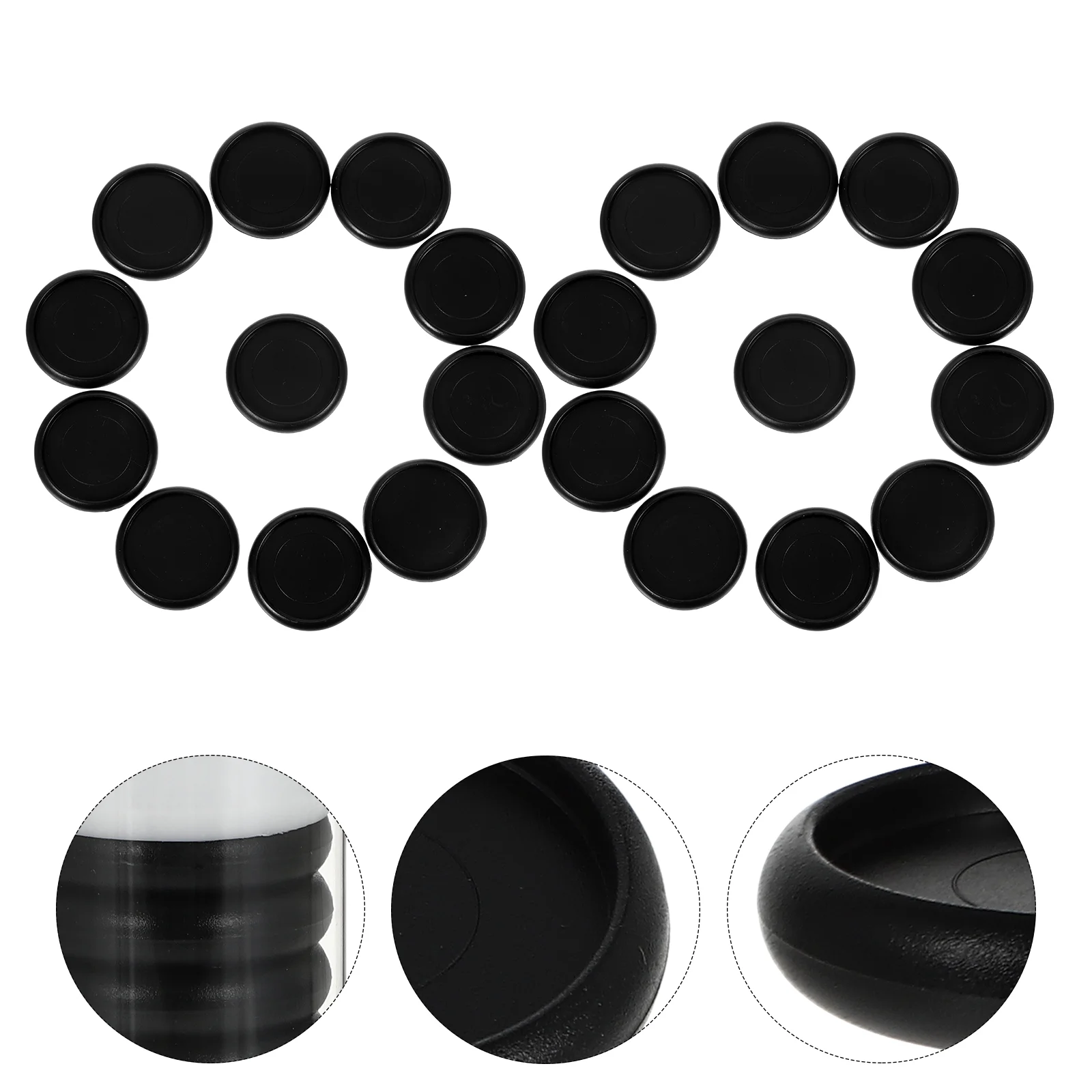 

Nuobesty Round Expansion Discs Loose-Leaf Binder Discs Plastic Discbound Binding Discs Discbound Notebooks Planners Notes