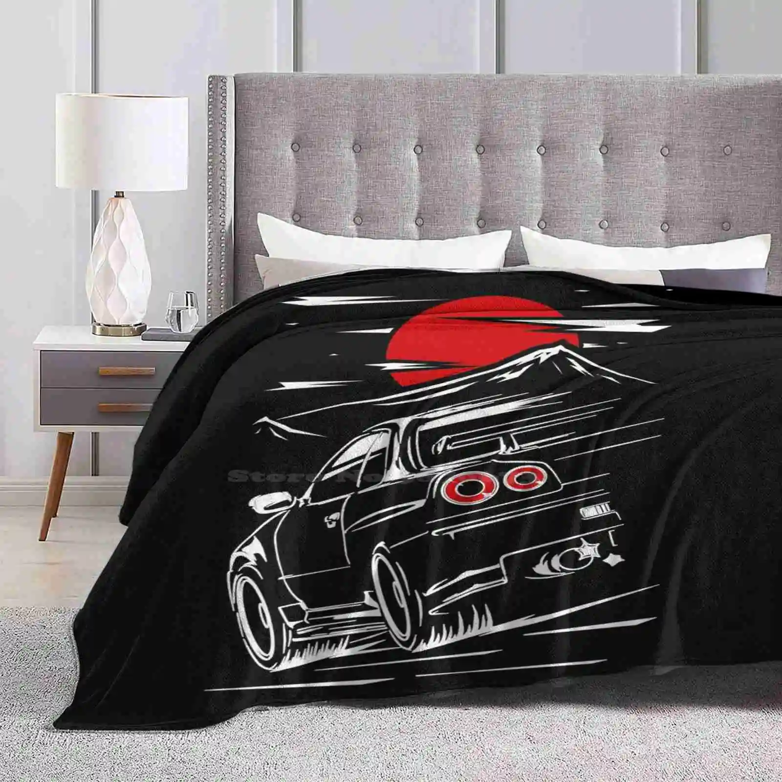 Nissan Skyline Gtr 34 | Haruna, все размеры, мягкая крышка, покрывало домашний декор постельное белье Nissan Skyline Gtr Jdm Nismo Bnr34 Hakosuka R33