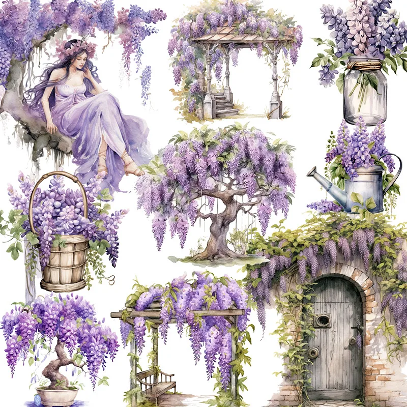 120 Pièces Autocollants De Fleurs Mignonnes Stickers Fleur En Vinyle