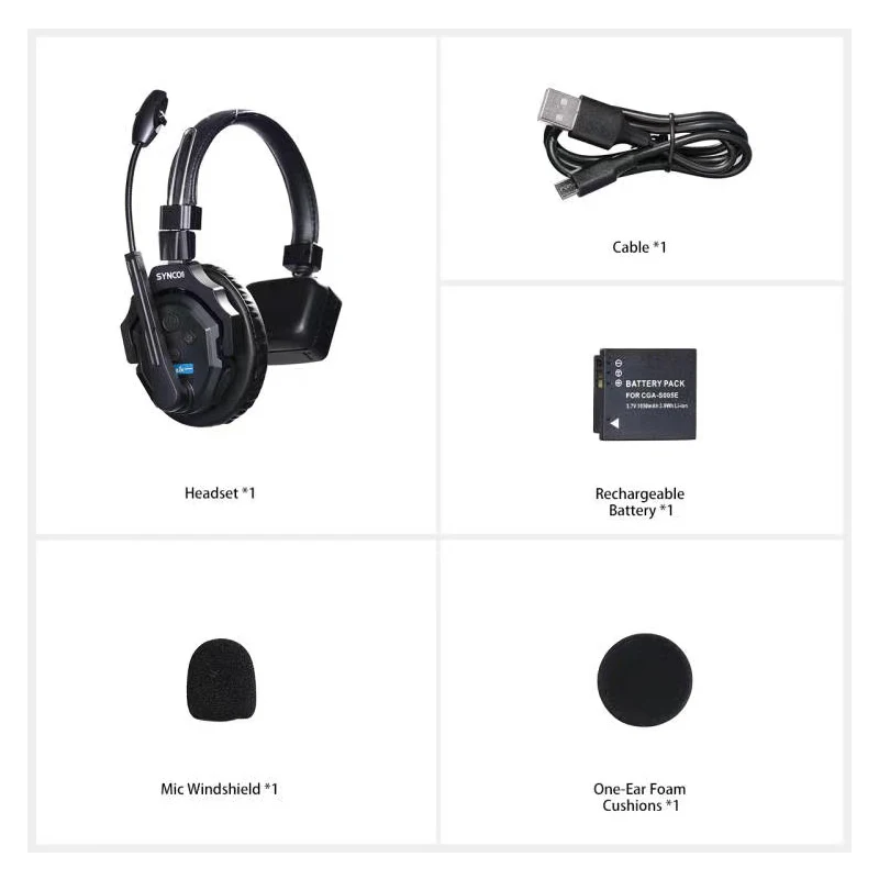 SYNCO XTALK X2 ワイヤレスインカムヘッドセットシステム, 2人対応 imgrc0104569557.jpg