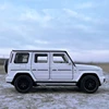 1:32 Benzs-G63 G63 SUV Alloy Car Model Diecast Metal Off-road Vehicles Car Model Simulation Sound Light Collection kids Toy Gift 3