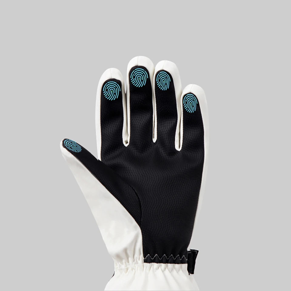 Men Women Ski Gloves Winter Warm Windproof Waterproof Touch-Screen Fleece Non-slip Snowboard Snowmobile Cycling Skiing Gloves 2