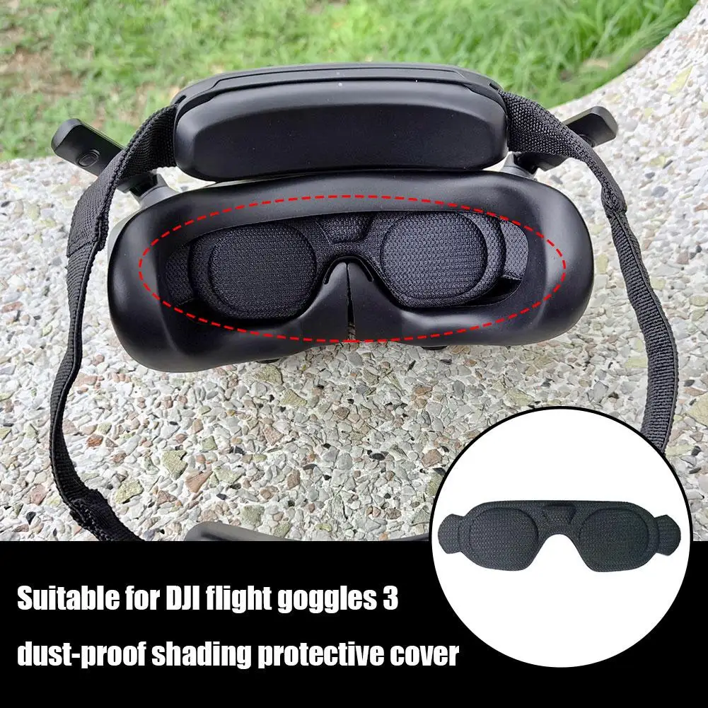 Drone Goggles Cover for dji AVATA 2 Flight Glasses 3 Dust And Light Protection Cover Lens Protection Cover Universal For GOGGLES 3